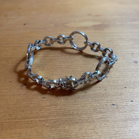 Sterling Silver and CZ Bracelet - Picture 3 of 6